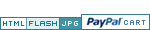 Website Template With PayPal shopping cart and Flash animation