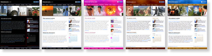 iPad and Tablet Web Templates