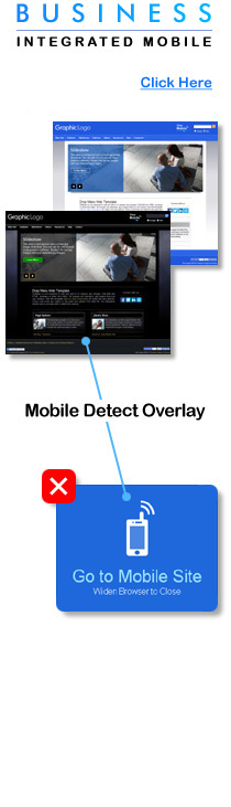 Business With Integrated Mobile Sub-site