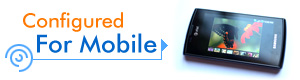 Mobile compatible HTML websites