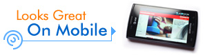 Tablet Mobile Device configured HTML websites