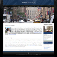 Metropolis-DM: Drop menu business web design