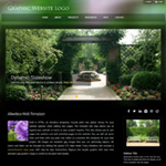 Botanic: HTML5 drop menu webpage template