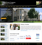 Realtor Black: Realty website template