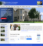 Realtor Blue-DM: Realty website template