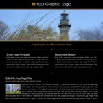 Lighthouse: One page website template