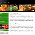 Delicious: Food, cooking, restaurant web template