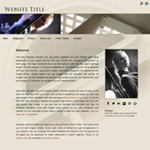 Vogue: Actor, dancer, agent website template