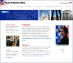 Candidate: CSS drop menu video web template