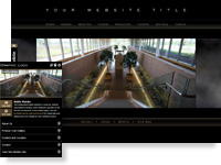View gallery website template.