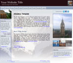 EarthView: Travel agent and vacation related template
