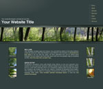 Wildwood: Nature theme business website template