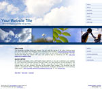 SkyScape: Business nature theme website template
