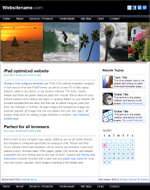 iCalifornia: Tablet web template