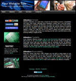 View mini site web template