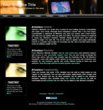 Minisite Video web template