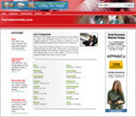 PortalRed: Google AdSense web template
