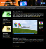 Minisite Video web template