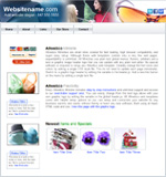 Minisite Merchant web template