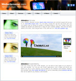 Minisite Video web template