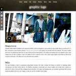 Elysium-mobi: Hybrid website template for mobiles, tablets, laptops and desktops