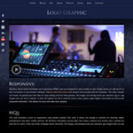 SlateBlue-mobi: Hybrid website template for mobiles, tablets, laptops and desktops