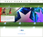 SportsClub-NP: Sporting website template non-profit discounted