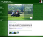 GolfPro: Golfing website template