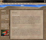 Click to view Google AdSense web template