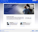 Bizzy drop menu site design