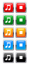 Musical Note Button Sample Image