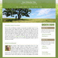  Meadow web template: Free with any hosting package