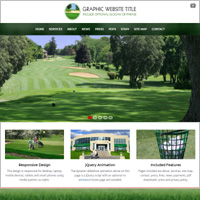 GolfPro-RD: Sports Web Template