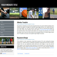 Sporty: Fitness and health design