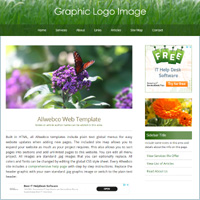 Spring Green: AdSense ready web template