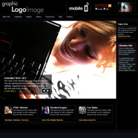 Data-DM Layout: 8 color themes, drop menus, Youtube video