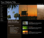 LA: Los Angeles California HTML website design template