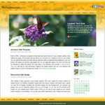 iFlower: iPad optimized web template