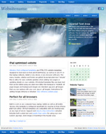 iNiagara: iPad optimized web template